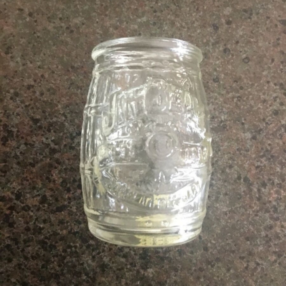 200th Anniversary VINTAGE JIM BEAM WHISKEY BARREL SHOT GLASS